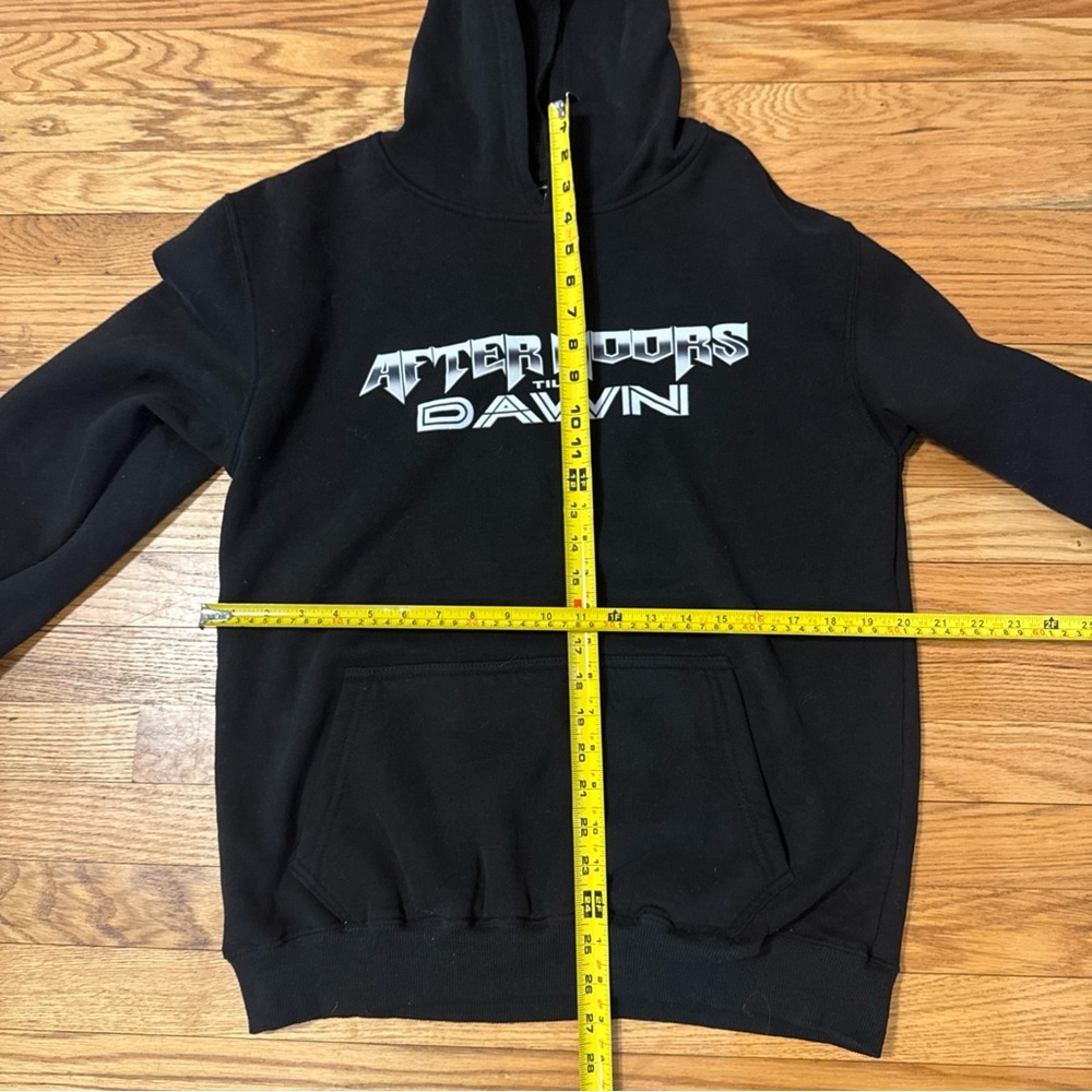 XO The Weekend After Hours Til Dawn Stadium Tour 2025 Hoodie Black Large - Picture 5 of 6